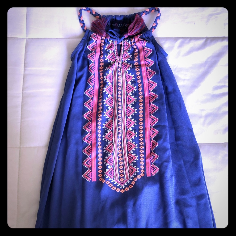 Girls spaghetti strap sundress